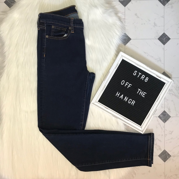 J. Crew Denim - J. Crew Stretch blue skinny jeans size 27/30